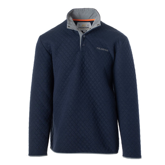 Fieldstone Toddler Quilted Pullover - Navy