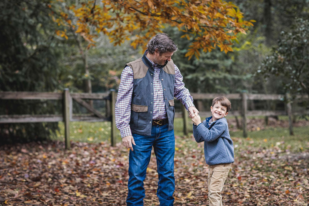 Fieldstone Dutton Vest - Grey/Tan