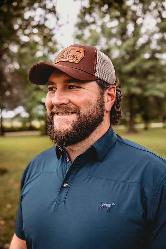 Fieldstone Bolo Polo - Dark Blue