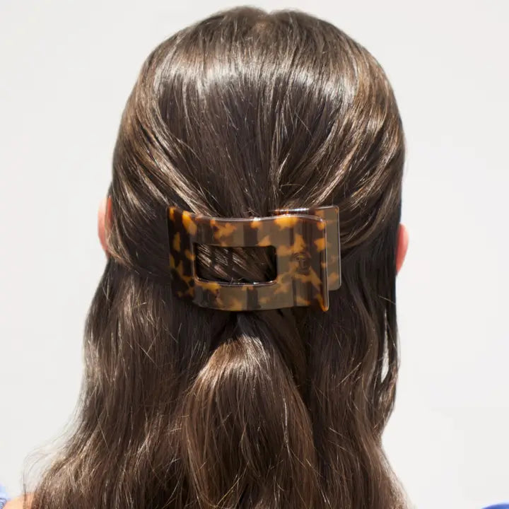 Teleties Flat Rectangle Clip