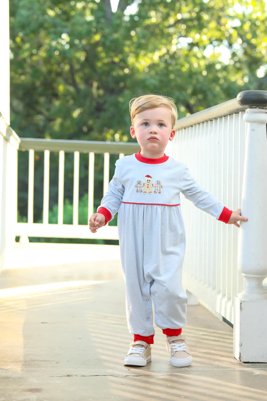 Trotter Street Gingerbread Romper