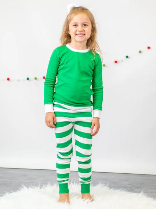 ARB Pajamas - Green/White