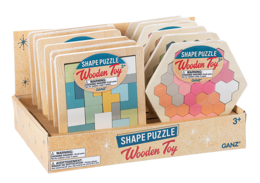 Ganz Wooden Shape Puzzle