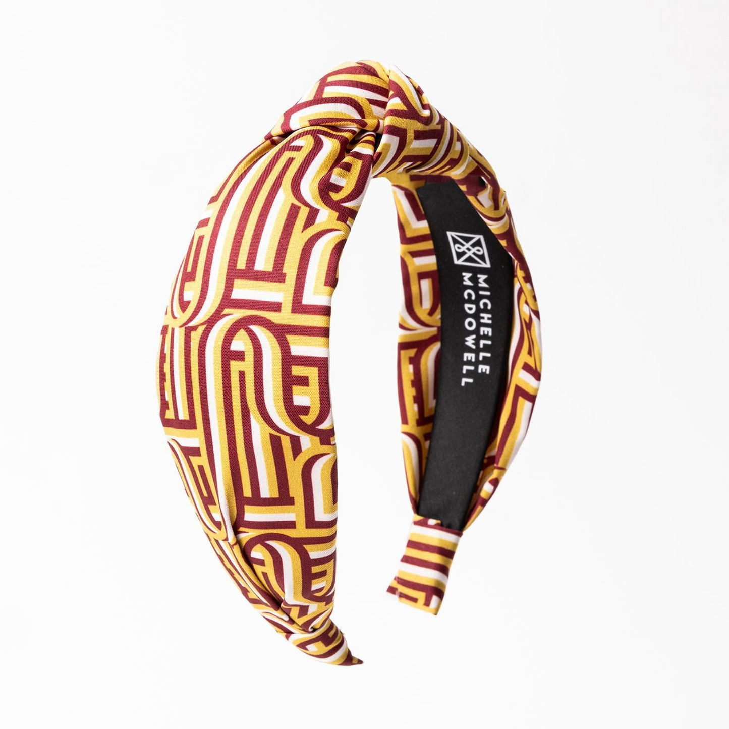 MM Garnet & Gold Headbands