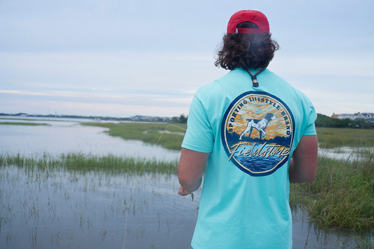 Fieldstone Pointer Circle Tee - Chalky Mint