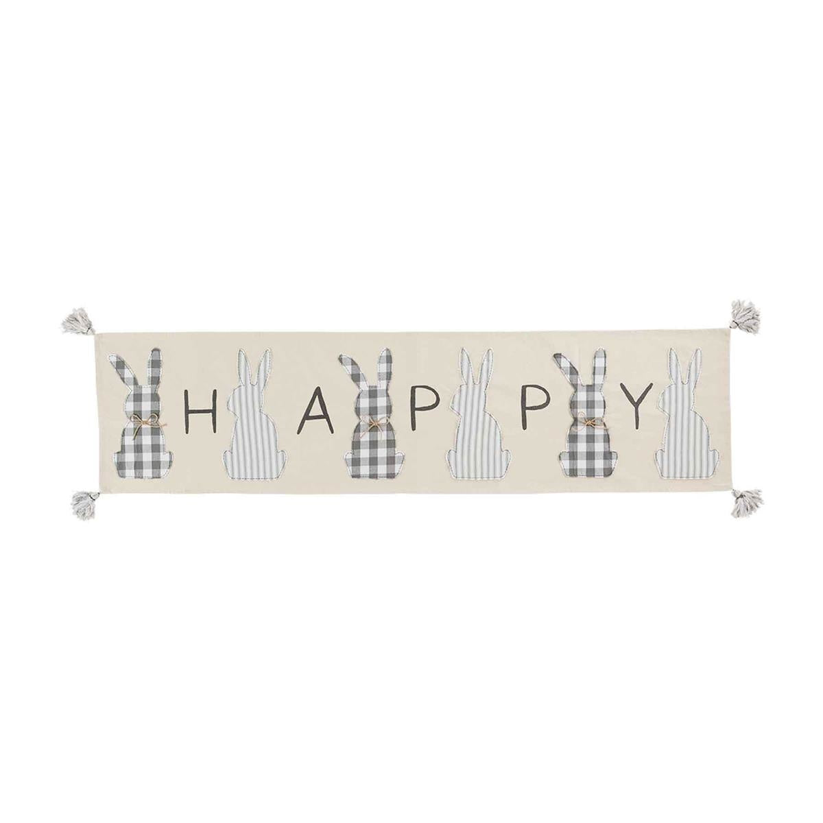 Mudpie Bunny Table Runner