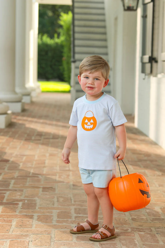 Trotter Street Jack O'Lantern Short Set