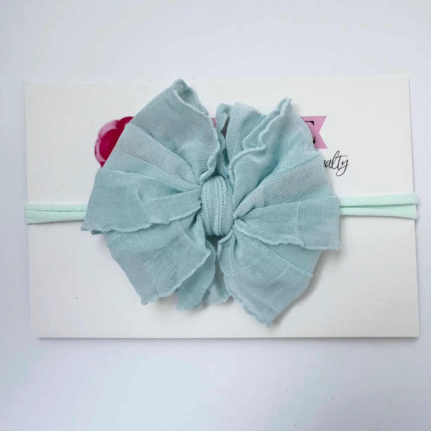 RR Skinny Mini Ruffled Headband