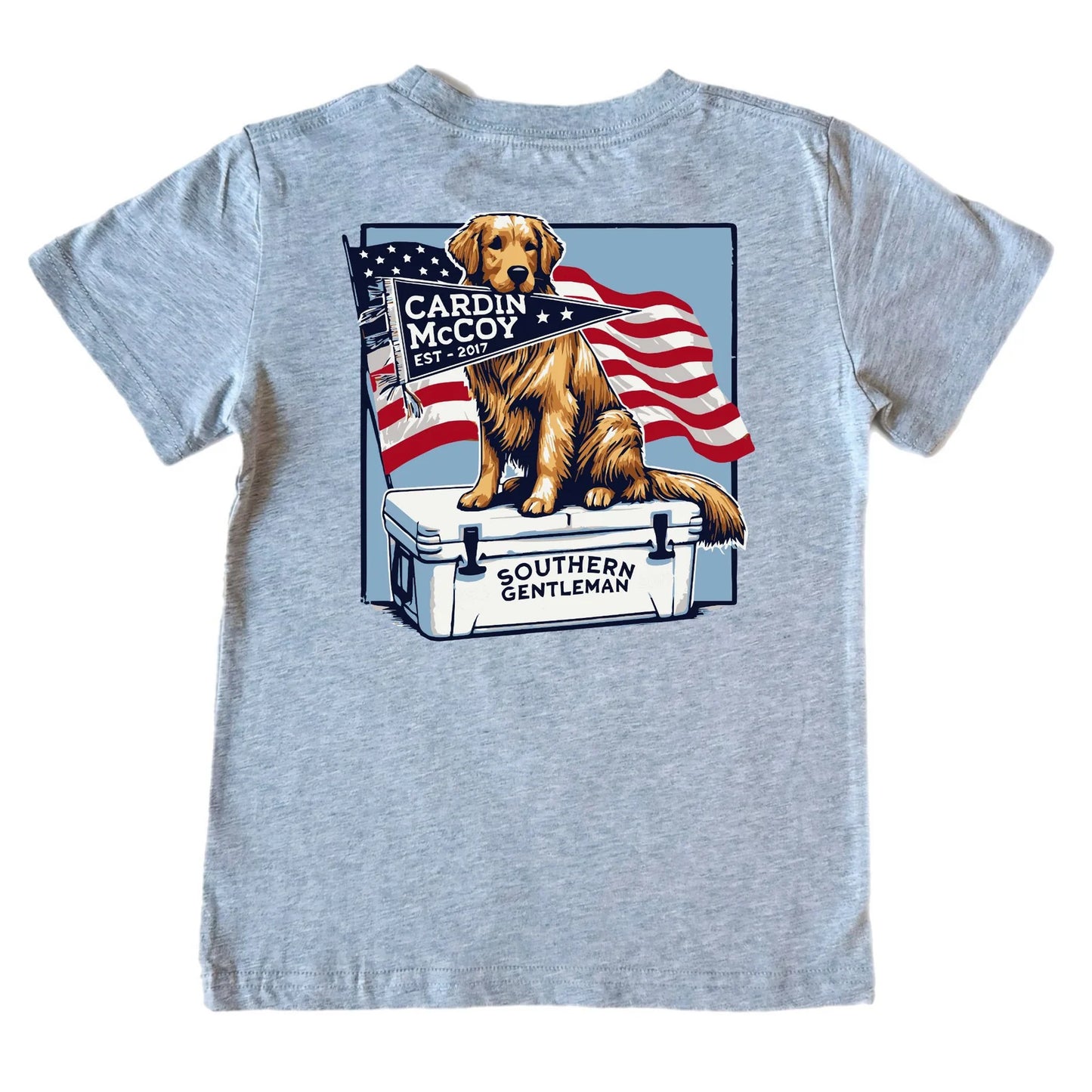 Cardin McCoy Patriotic Southern Gentleman Tee