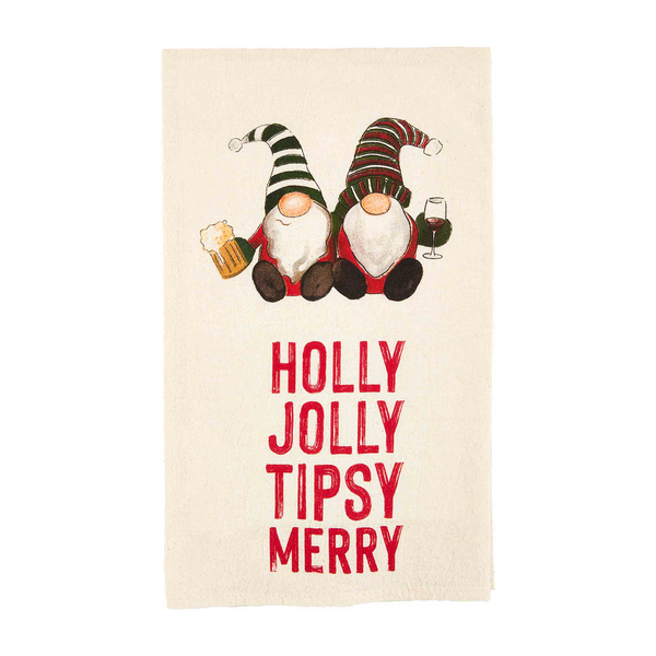 Mudpie Funny Christmas Handtowels