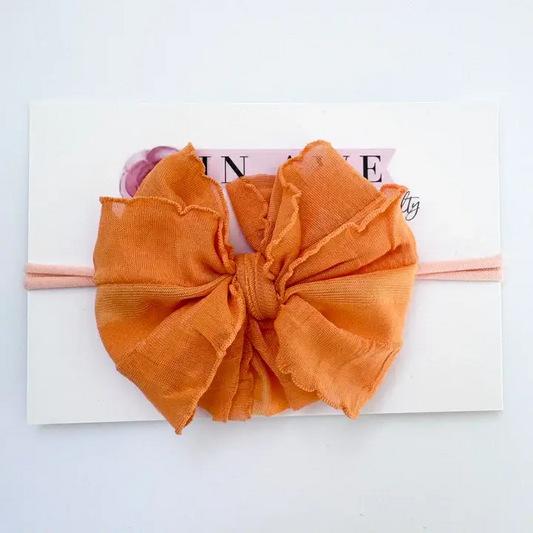 RR Skinny Mini Ruffled Headband