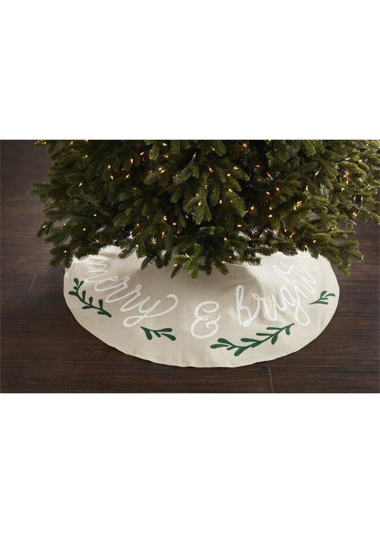 MP Merry & Bright Tree Skirt