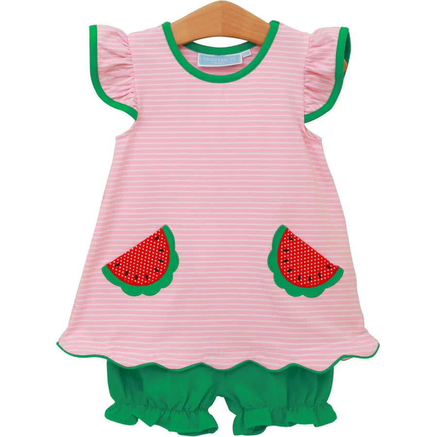 Trotter Street One in a Melon Bloomer Set