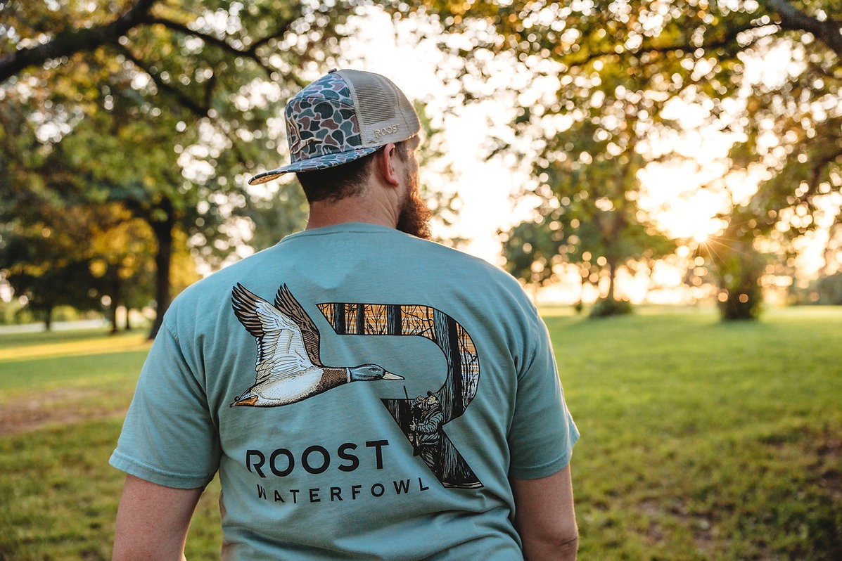 Fieldstone Roost Logo Tee - Bay