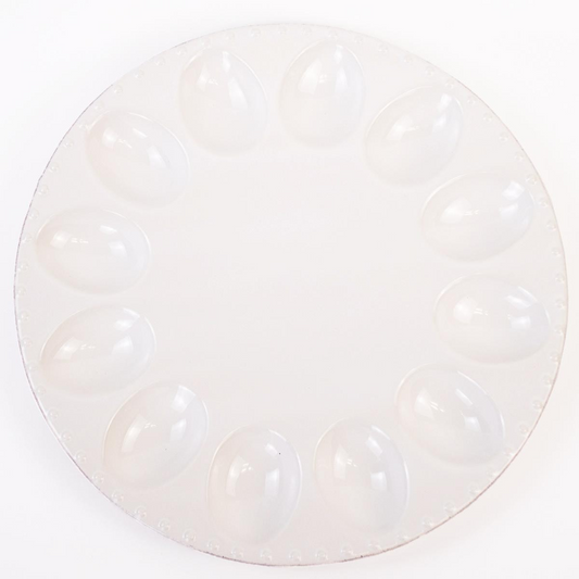 TRS Deviled Egg Platter Antique