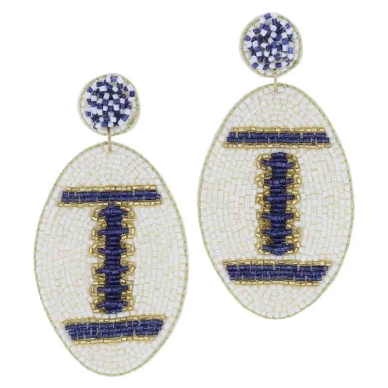 JM Football Earrings