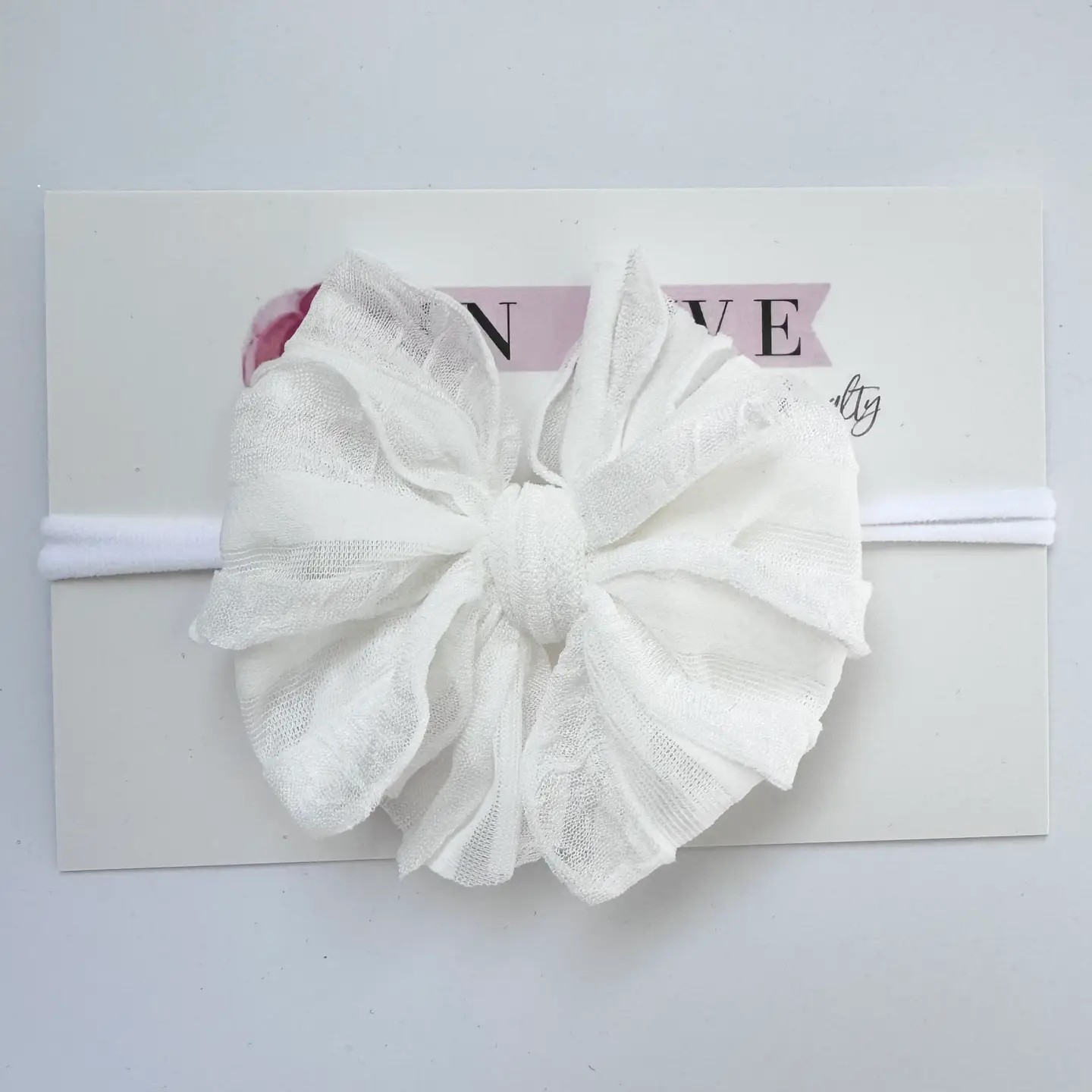 RR Skinny Mini Ruffled Headband