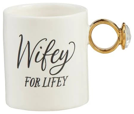 Mudpie Wifey Ring Mug