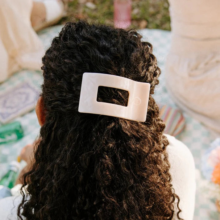 Teleties Flat Rectangle Clip