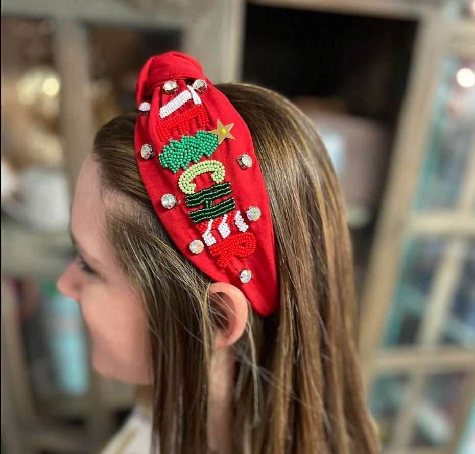 FG Christmas Teacher Headband