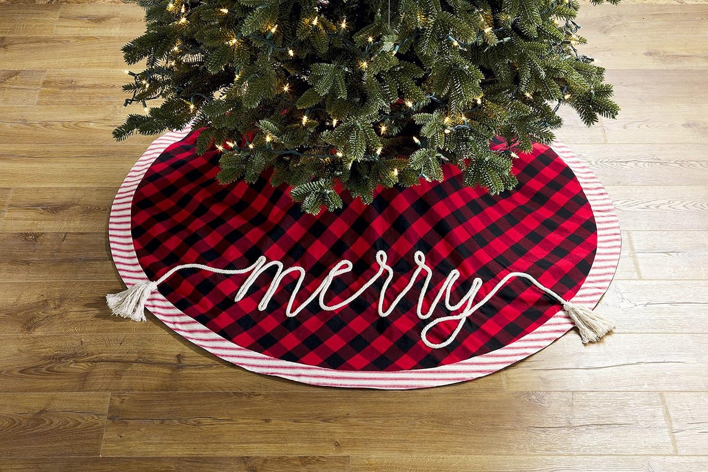 MP Checkered Merry Tree Skirt