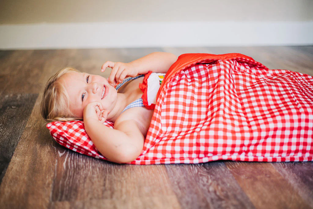 Gingham Nap Mat