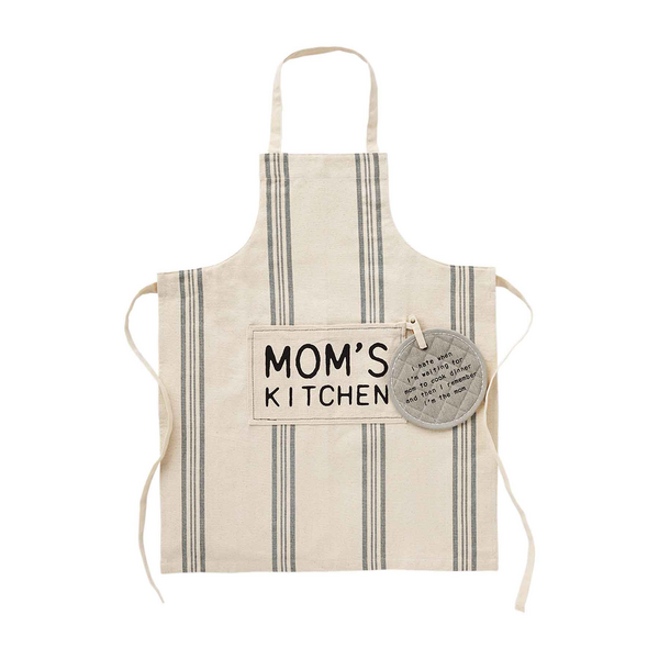 Mudpie Mom's Kitchen Apron