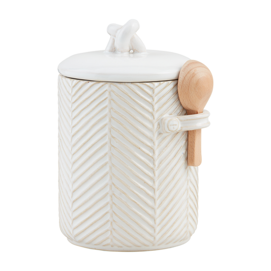 Mudpie Textured Coffee Cannister Set