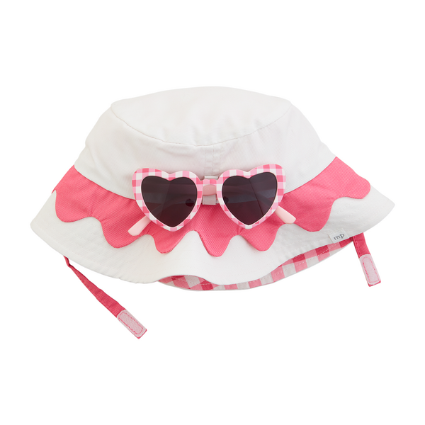 Mudpie Toddler Hat + Sunglass Set