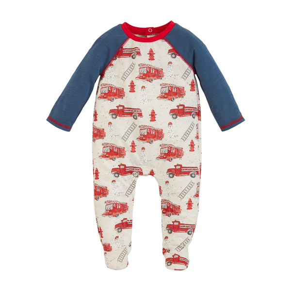 Mudpie Firetruck Baby Sleeper