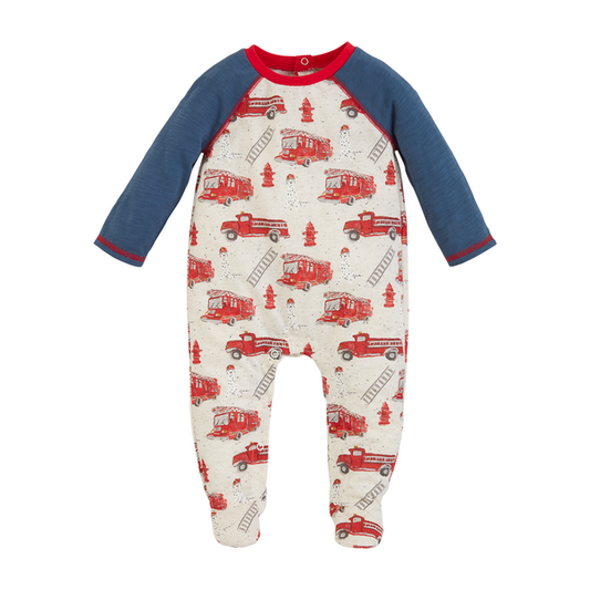 Mudpie Firetruck Baby Sleeper