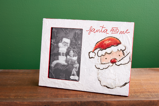 MP Santa & Me Painted Frame