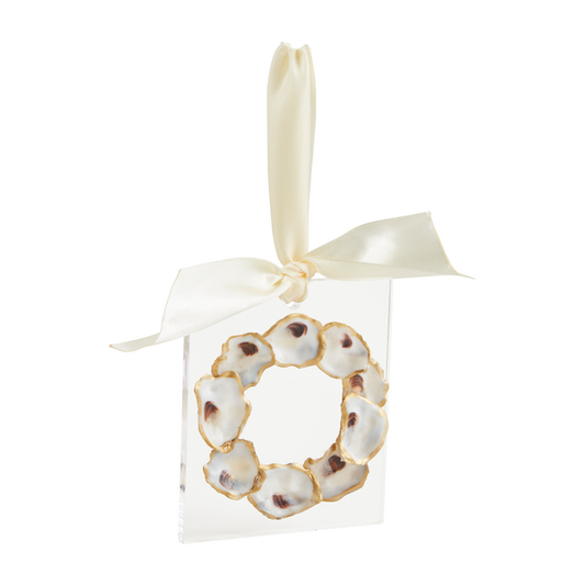 Mudpie Acrylic Oyster Ornament