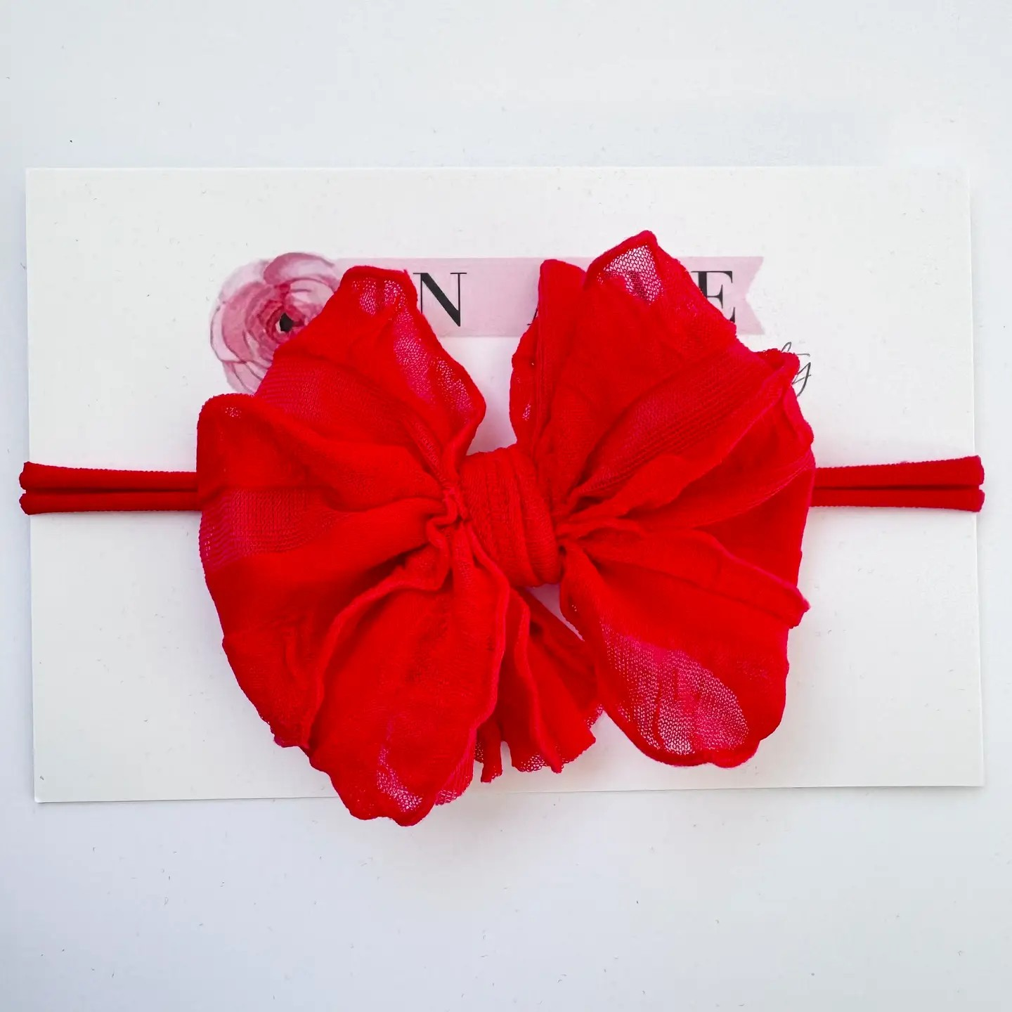 RR Skinny Mini Ruffled Headband