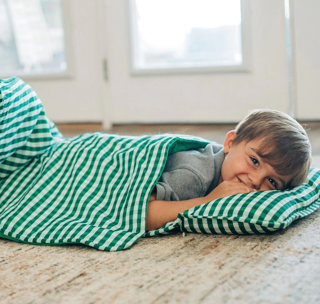 Gingham Nap Mat